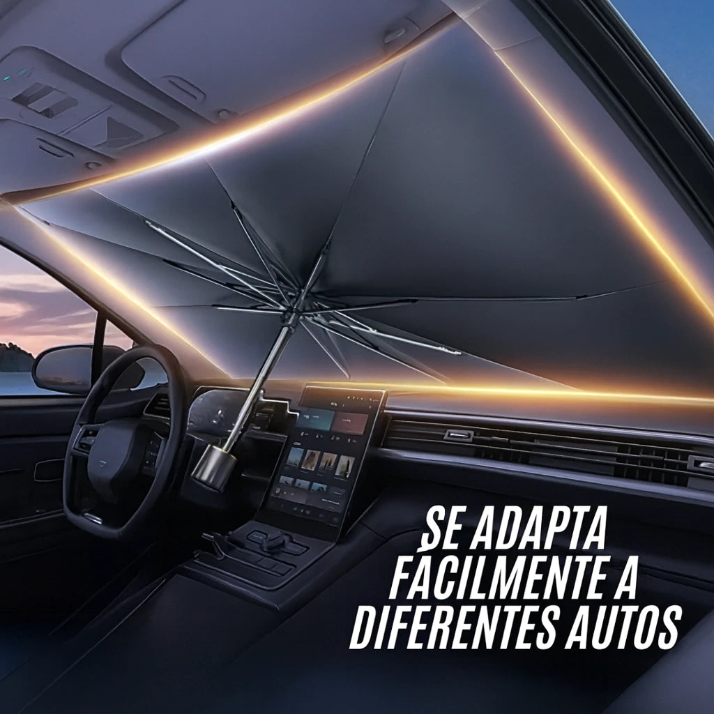 Parasol Retráctil Premium para Autos | Protección total contra el calor y los rayos UV