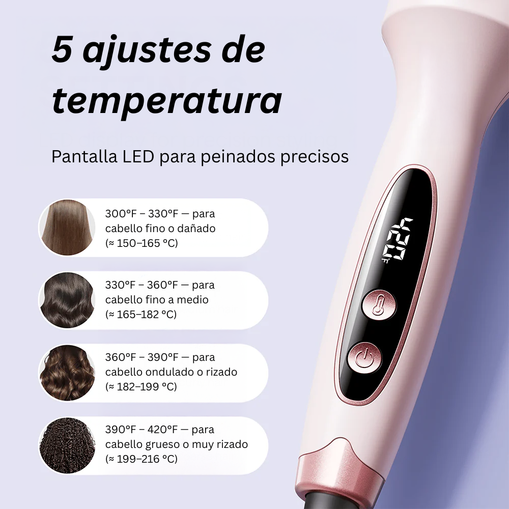 Merraci™ Cepillo Secador 4 en 1 – Secado Rápido y Volumen