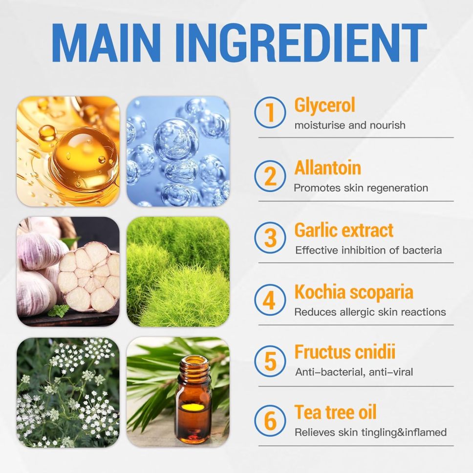 ✅Tratamiento extrafuerte para hongos en las uñas de los pies: 21 parches de hidrogel nocturnos para reparar las uñas de los pies durante la noche.🏥