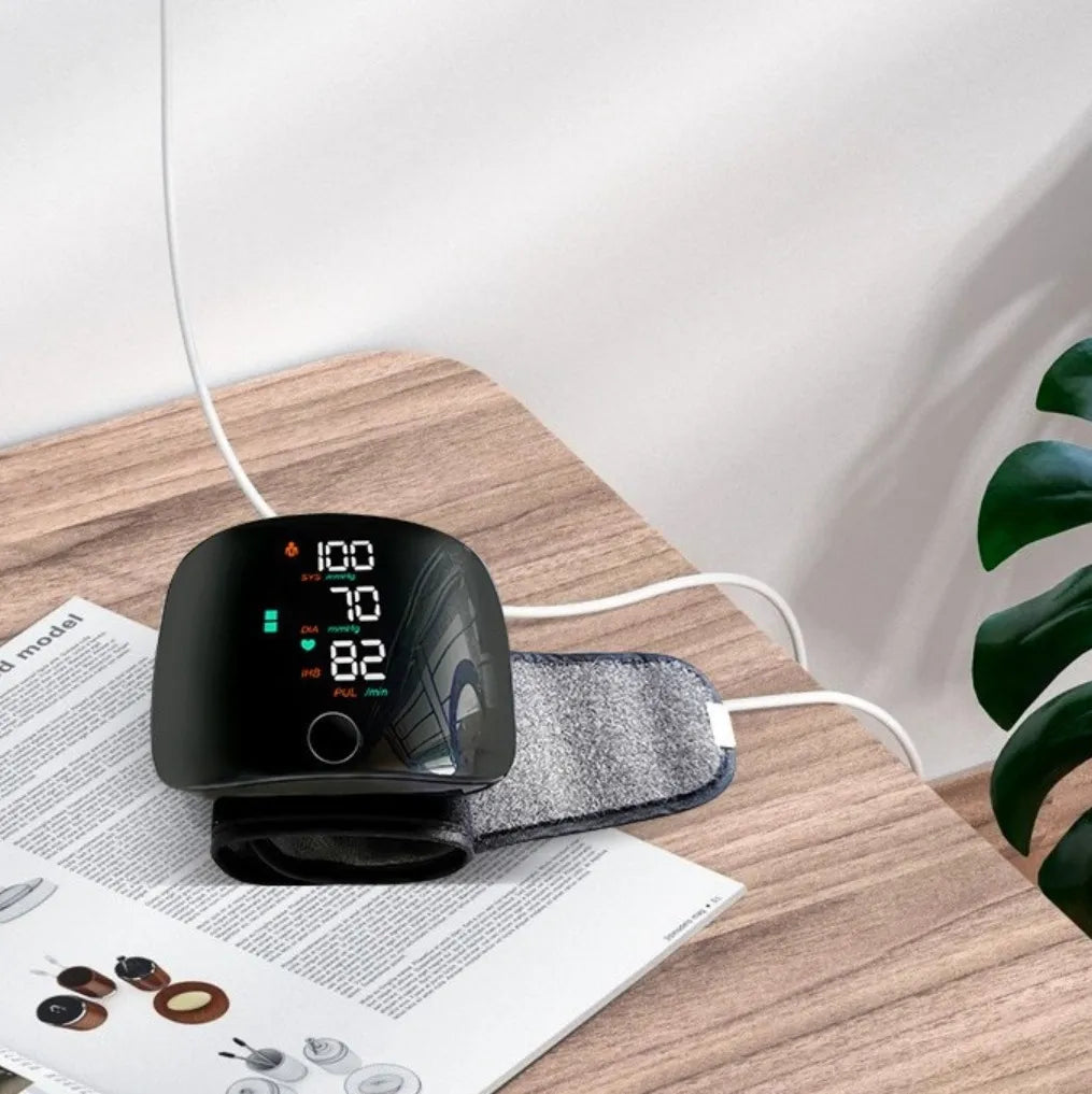 Medidor de Presión Digital de Muñeca