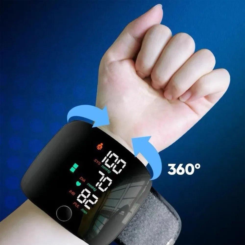 Medidor de Presión Digital de Muñeca