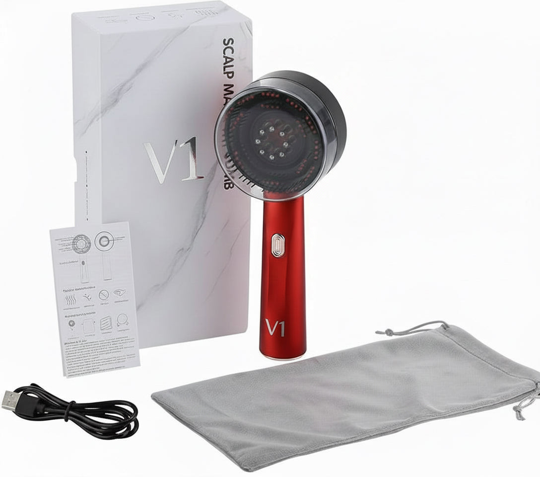 Cepillo Masajeador Capilar – Activa el Crecimiento del Cabello