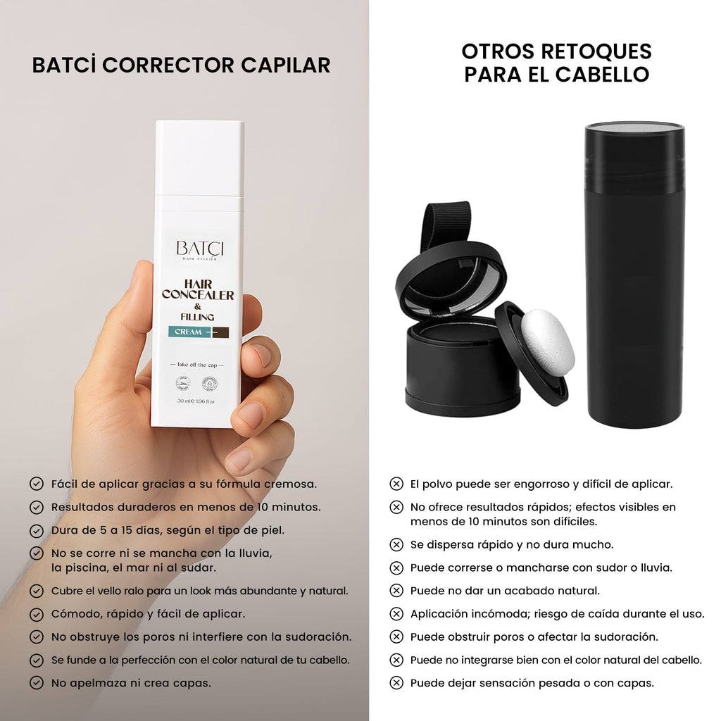 30 ML Batci Crema Líquida Voluminizadora Corrector Capilar