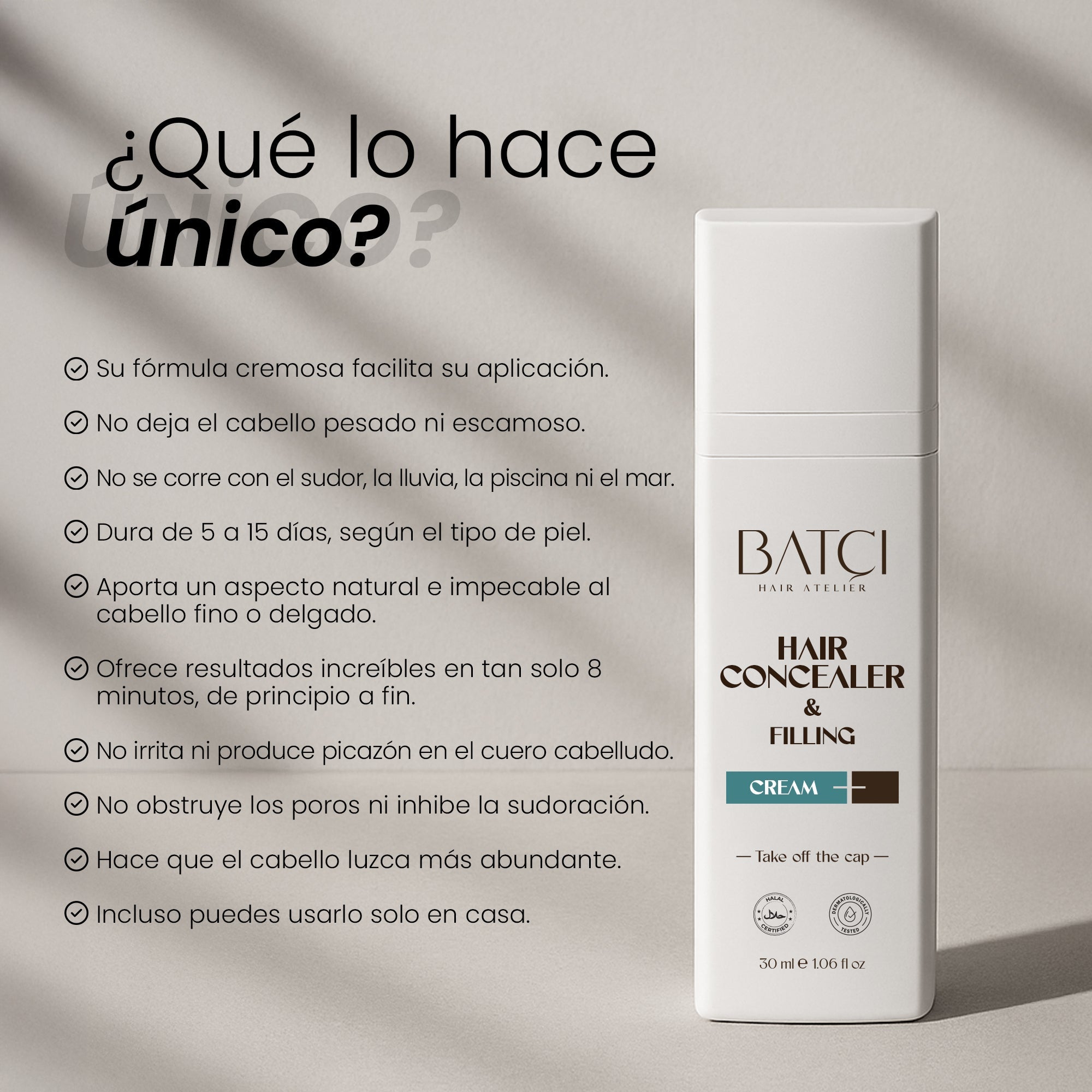 30 ML Batci Crema Líquida Voluminizadora Corrector Capilar