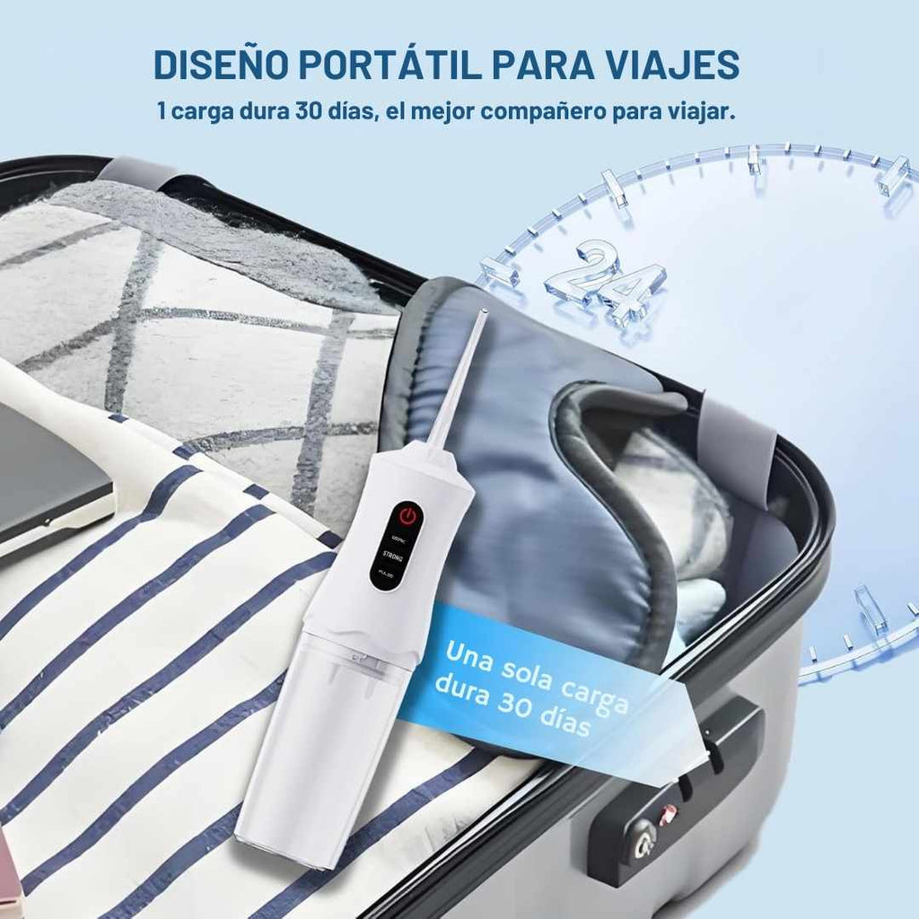 IRRIGADOR BUCAL RECARGABLE