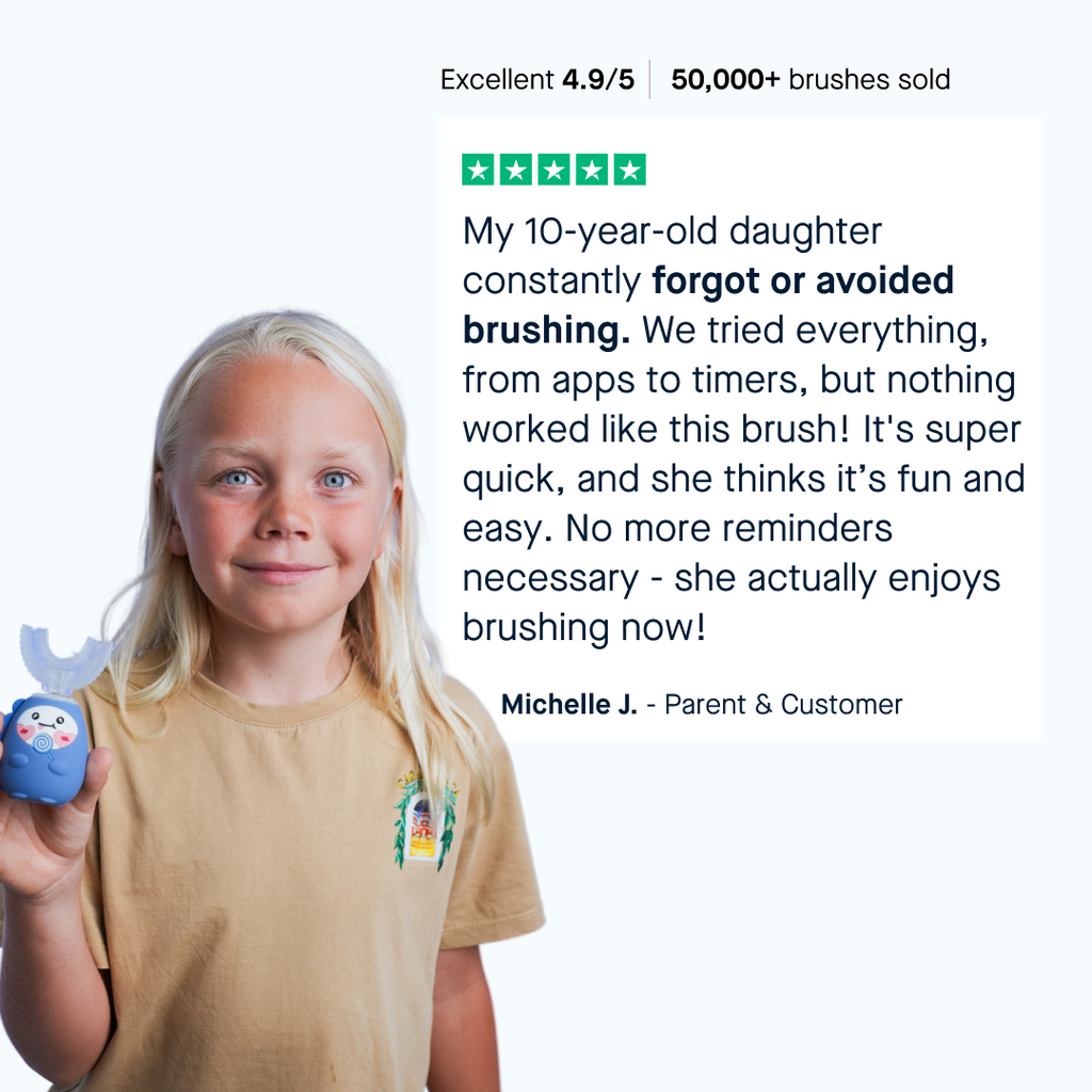 Cepillo dental eléctrico para niños